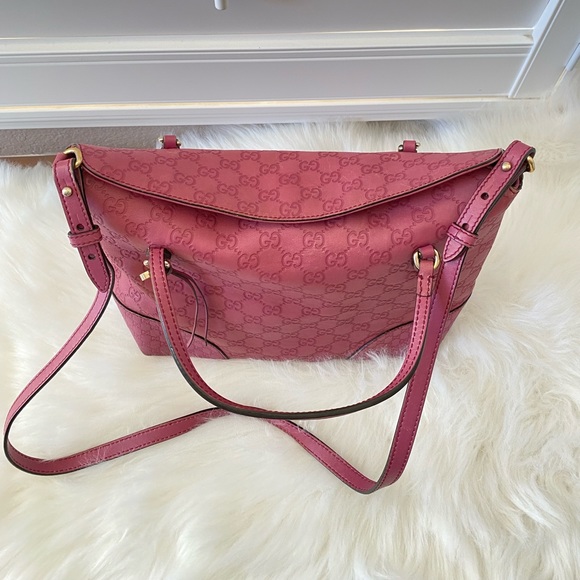 SOLD‼️ ❤️ Gucci Guccissima Bree Tote Bag - Picture 6 of 17